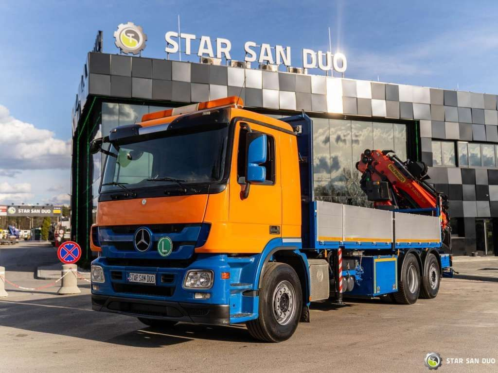 Mercedes-Benz ACTROS 2541 6x2 Palfinger PK 34002 Crane Winch - Вантажівка з маніпулятором: фото 5 Mercedes-Benz ACTROS 2541 6x2 Palfinger PK 34002 Crane Winch - Вантажівка з маніпулятором: фото 5