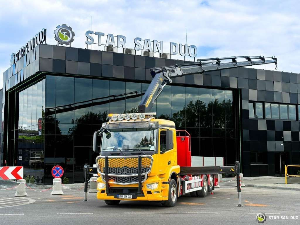 Mercedes-Benz ACTROS 2543 6x2 PalfingerPK 26002 EH Crane - Вантажівка з маніпулятором: фото 1 Mercedes-Benz ACTROS 2543 6x2 PalfingerPK 26002 EH Crane - Вантажівка з маніпулятором: фото 1