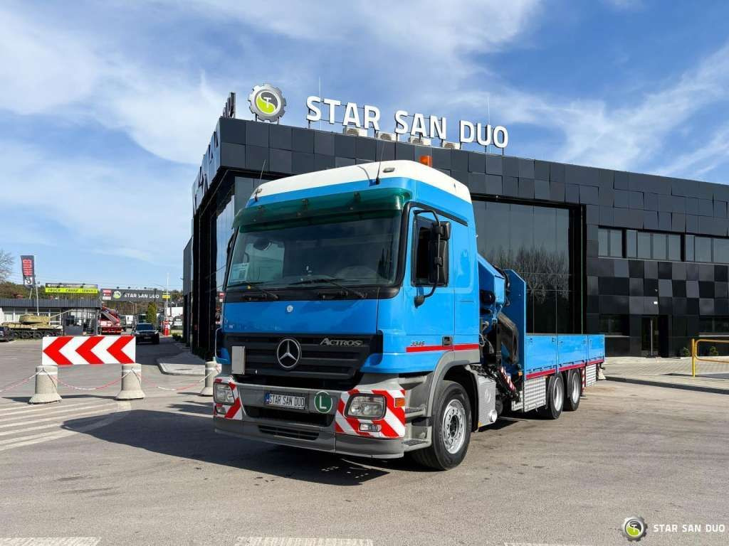 Mercedes-Benz ACTROS 2646L 6x4 PALFINGER 36002 Euro 5 Winch - Вантажівка з маніпулятором: фото 5 Mercedes-Benz ACTROS 2646L 6x4 PALFINGER 36002 Euro 5 Winch - Вантажівка з маніпулятором: фото 5