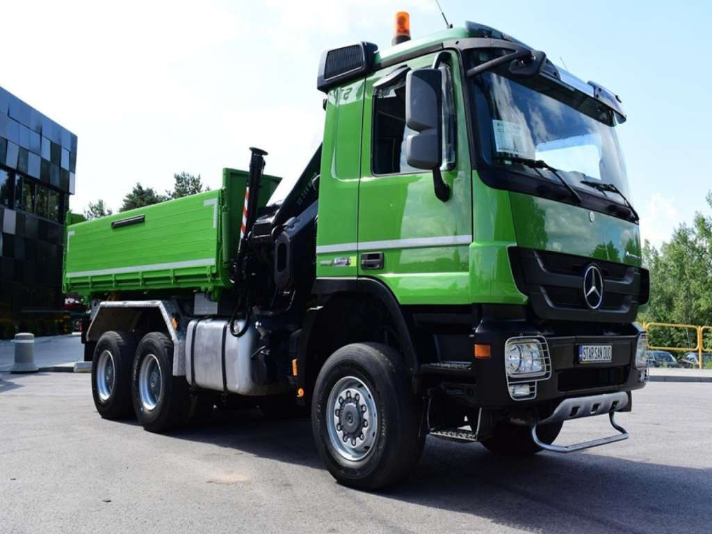 Mercedes-Benz ACTROS 3346 6x6 HIAB 244EP-4 Crane Kipper - Самоскид вантажівка: фото 4 Mercedes-Benz ACTROS 3346 6x6 HIAB 244EP-4 Crane Kipper - Самоскид вантажівка: фото 4