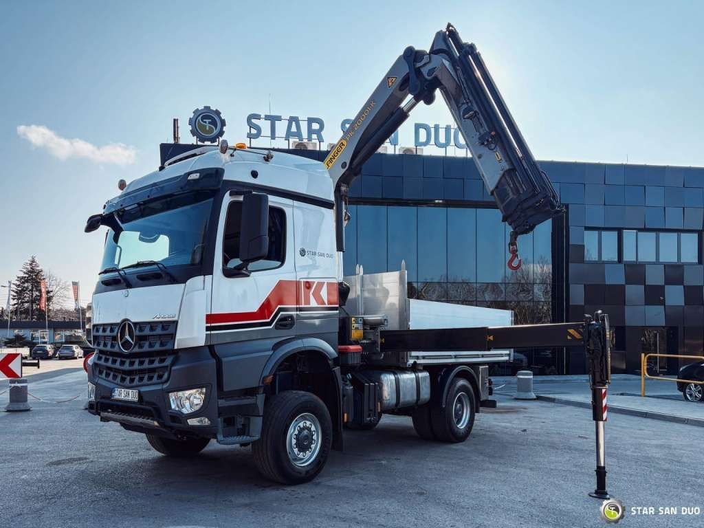 Mercedes-Benz AROCS 1851 4x4 PALFINGER PK 20002 Crane Kran - Вантажівка з маніпулятором: фото 4 Mercedes-Benz AROCS 1851 4x4 PALFINGER PK 20002 Crane Kran - Вантажівка з маніпулятором: фото 4