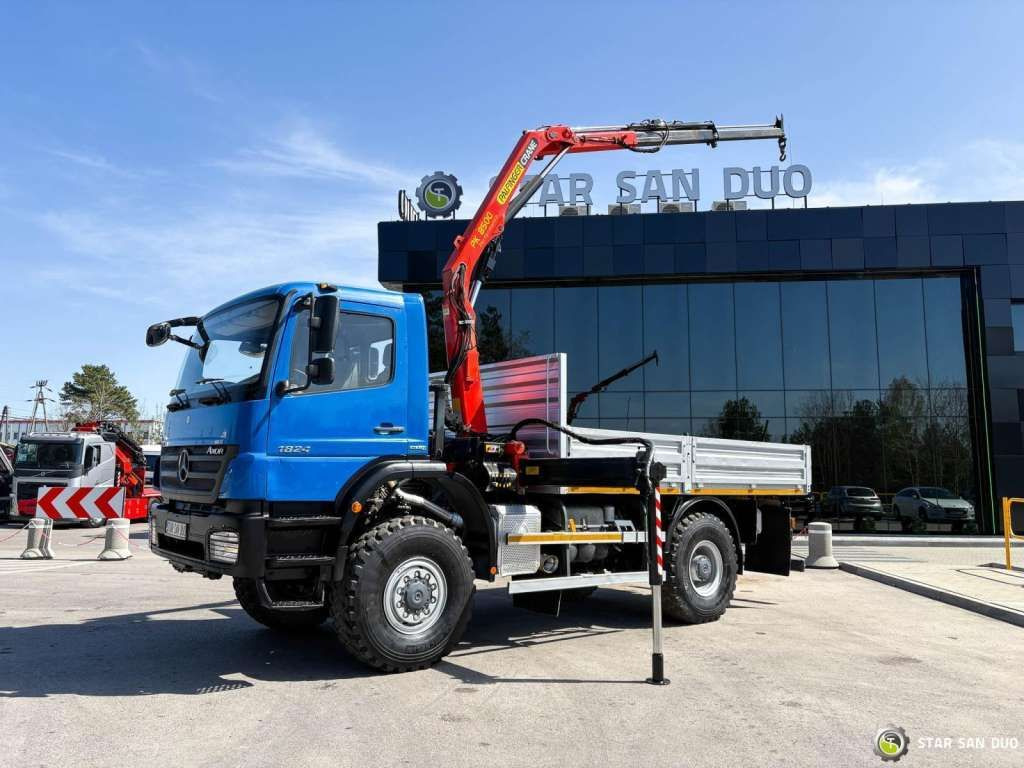 Mercedes-Benz AXOR 1824 4x4 PALFINGER PK 8500 Crane Kran - Вантажівка з маніпулятором: фото 3 Mercedes-Benz AXOR 1824 4x4 PALFINGER PK 8500 Crane Kran - Вантажівка з маніпулятором: фото 3