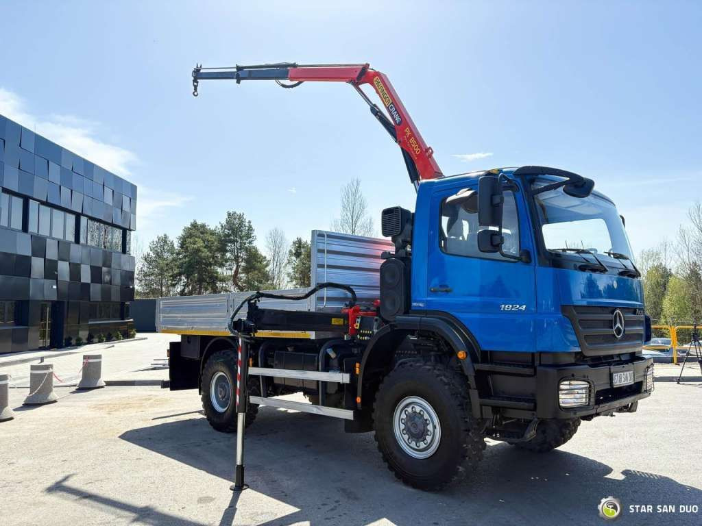 Mercedes-Benz AXOR 1824 4x4 PALFINGER PK 8500 Crane Kran - Вантажівка з маніпулятором: фото 2 Mercedes-Benz AXOR 1824 4x4 PALFINGER PK 8500 Crane Kran - Вантажівка з маніпулятором: фото 2