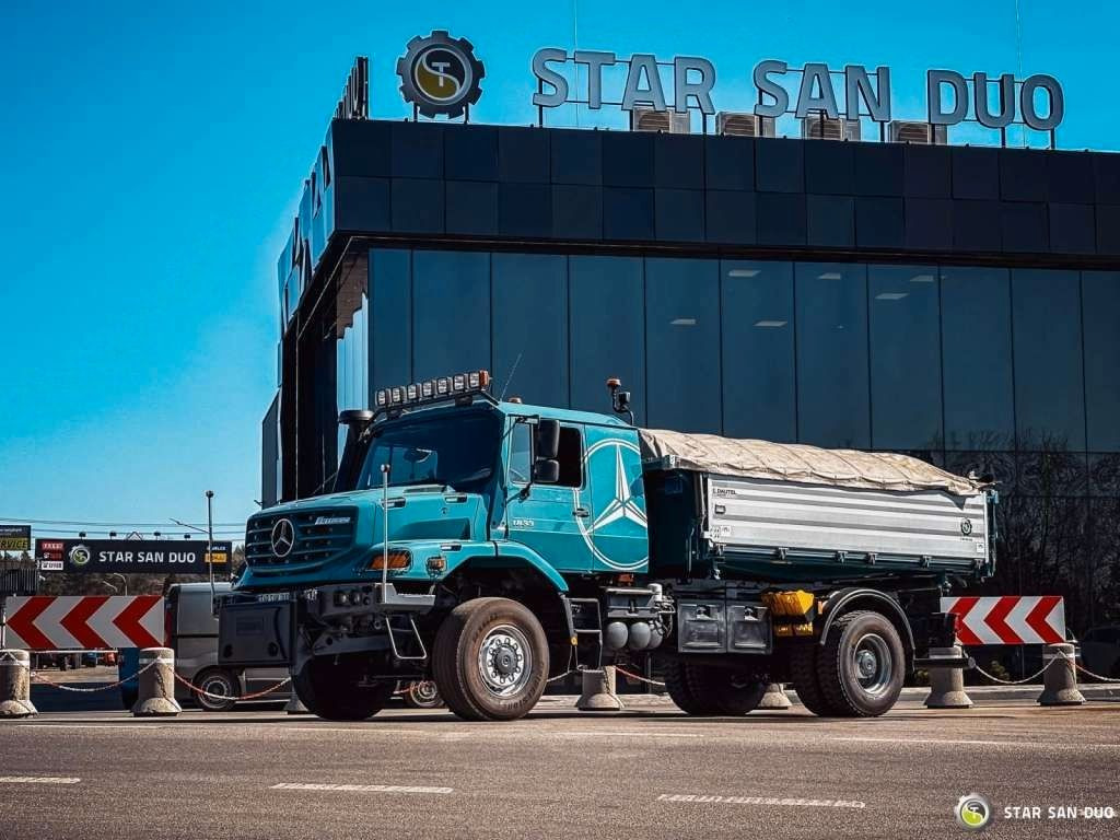 Mercedes-Benz Zetros 1833 4x4 Kipper Camper Chassis - Вантажівка шасі: фото 1 Mercedes-Benz Zetros 1833 4x4 Kipper Camper Chassis - Вантажівка шасі: фото 1