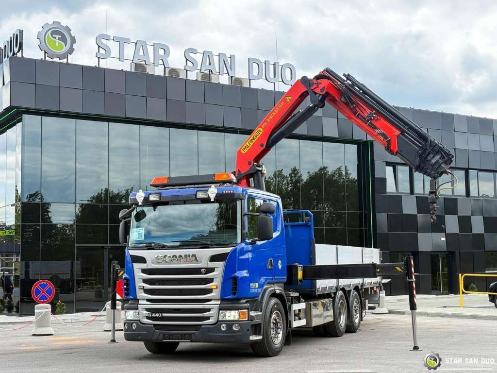 Scania G440 6x2 PALFINGER PK 34002SH Crane Kran - Вантажівка з маніпулятором: фото 2 Scania G440 6x2 PALFINGER PK 34002SH Crane Kran - Вантажівка з маніпулятором: фото 2