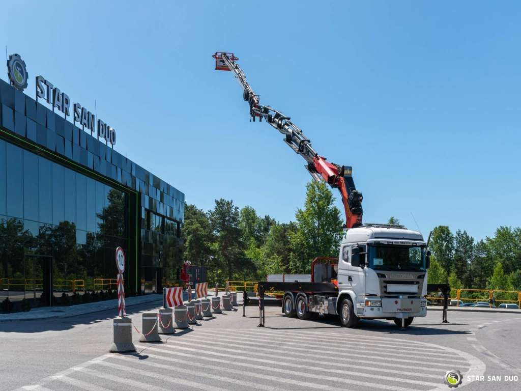 Scania G490 6x2 Palfinger PK 53002 SH Fly Jib Basket - Вантажівка з маніпулятором: фото 1 Scania G490 6x2 Palfinger PK 53002 SH Fly Jib Basket - Вантажівка з маніпулятором: фото 1