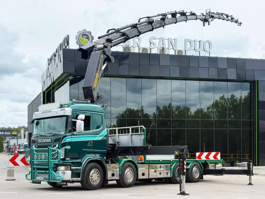 Scania R480 8x2 PALFINGER PK 92002 SH FLY JIB CRANE - Вантажівка з маніпулятором: фото 5 Scania R480 8x2 PALFINGER PK 92002 SH FLY JIB CRANE - Вантажівка з маніпулятором: фото 5