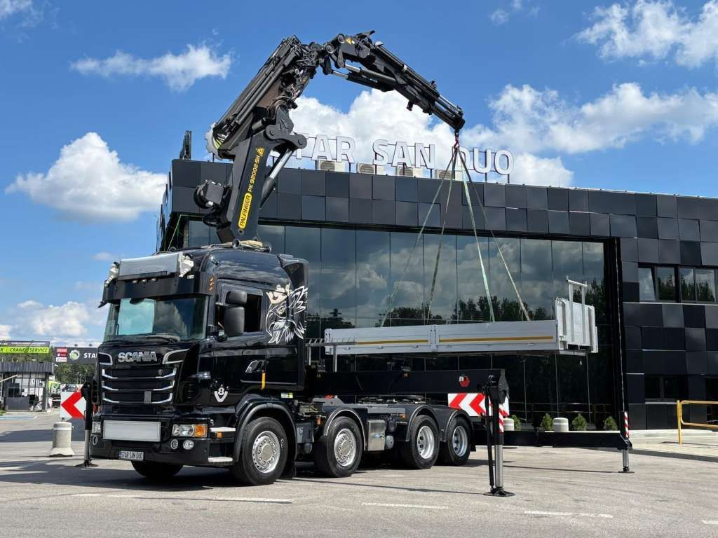 Scania R560 8x2 PALFINGER PK 92002 SH Fly Jib Winch 5t - Вантажівка з маніпулятором: фото 2 Scania R560 8x2 PALFINGER PK 92002 SH Fly Jib Winch 5t - Вантажівка з маніпулятором: фото 2