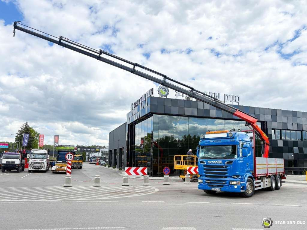 Scania R730 6X4 PALFINGER PK 33002 EH Crane - Вантажівка з маніпулятором: фото 1 Scania R730 6X4 PALFINGER PK 33002 EH Crane - Вантажівка з маніпулятором: фото 1