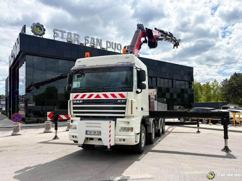 DAF XF 105.510 8x4 FASSI F800 XP Crane Fifth wheel - Тягач: фото 5 DAF XF 105.510 8x4 FASSI F800 XP Crane Fifth wheel - Тягач: фото 5