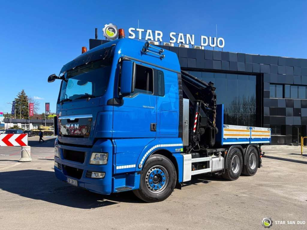 Тягач MAN  TGS 33.480 6x4 HIAB 377E-5 HIPRO Crane: фото 8
