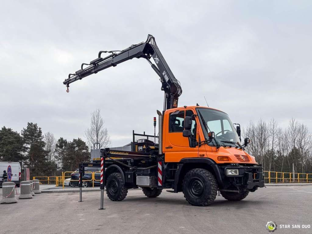 Unimog Mercedes-Benz UNIMOG U300 4x4 HIAB 122 D-3 CRANE Unimog Mercedes-Benz UNIMOG U300 4x4 HIAB 122 D-3 CRANE - Вантажівка з маніпулятором, Бортова вантажівка/ Платформа: фото 3 Unimog Mercedes-Benz UNIMOG U300 4x4 HIAB 122 D-3 CRANE Unimog Mercedes-Benz UNIMOG U300 4x4 HIAB 122 D-3 CRANE - Вантажівка з маніпулятором, Бортова вантажівка/ Платформа: фото 3