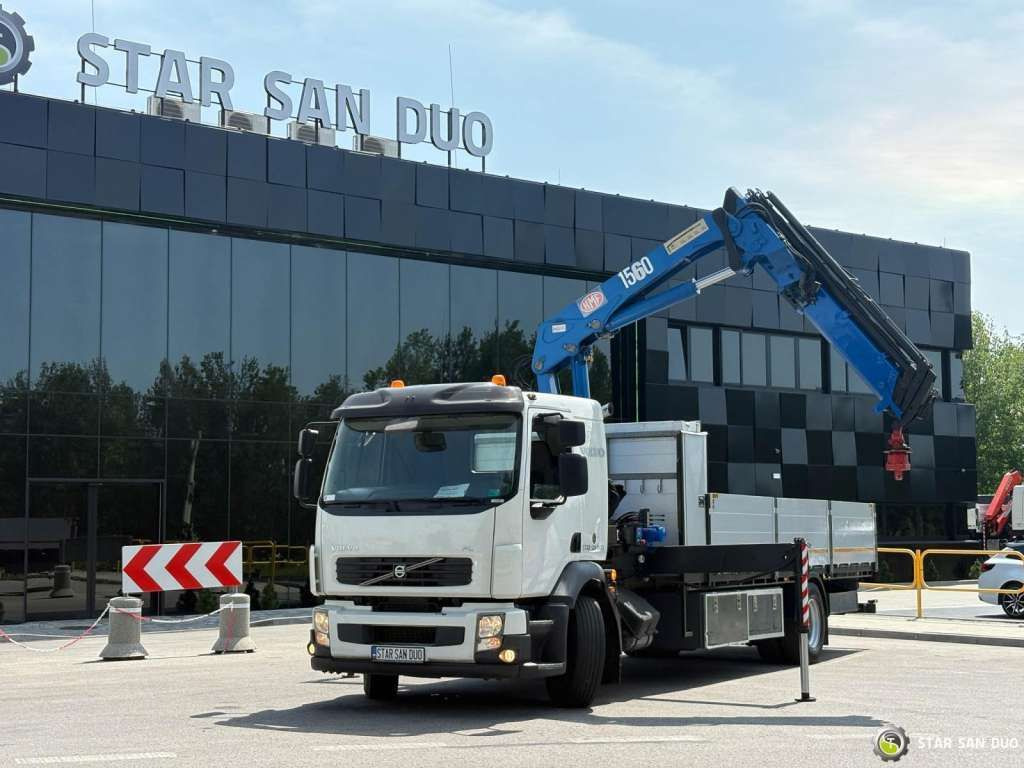 Вантажівка з маніпулятором Volvo FE 240 4x2 HMF 1560 K3 HDS Rotator Crane Kran: фото 8 Вантажівка з маніпулятором Volvo FE 240 4x2 HMF 1560 K3 HDS Rotator Crane Kran: фото 8