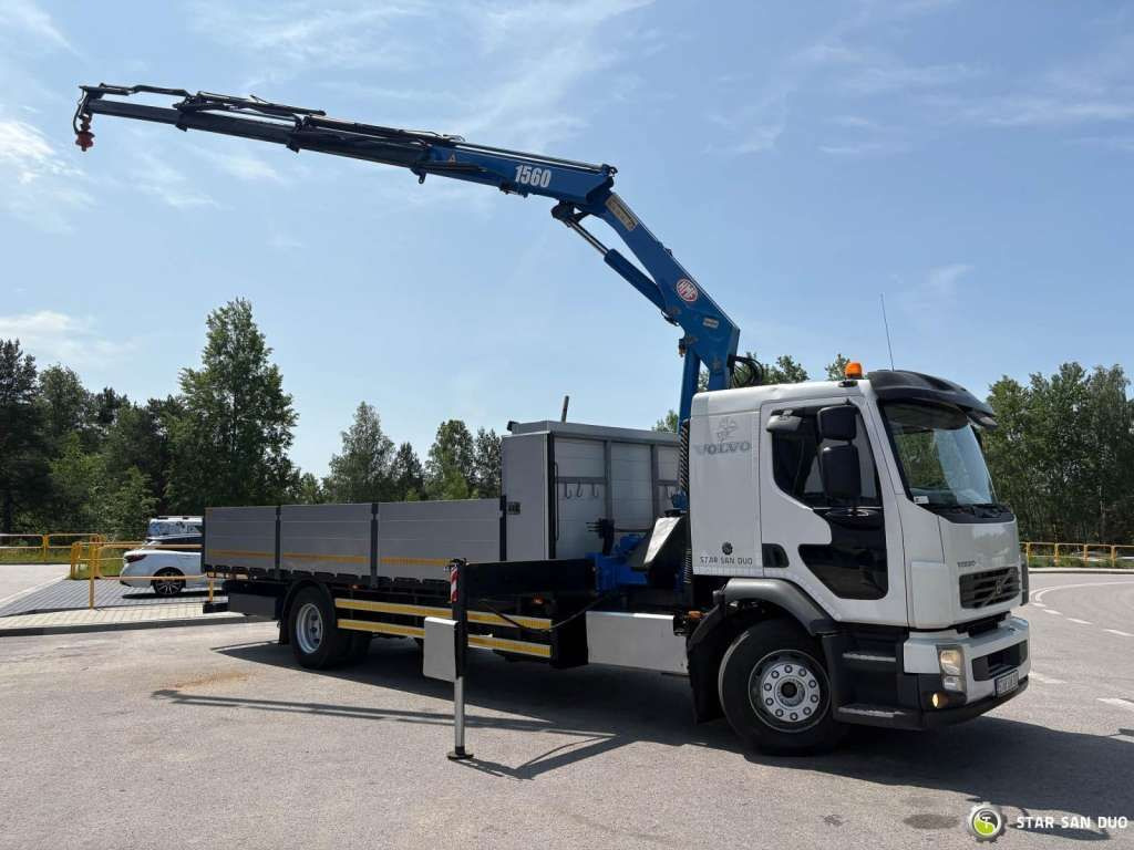 Volvo FE 240 4x2 HMF 1560 K3 HDS Rotator Crane Kran - Вантажівка з маніпулятором: фото 2 Volvo FE 240 4x2 HMF 1560 K3 HDS Rotator Crane Kran - Вантажівка з маніпулятором: фото 2