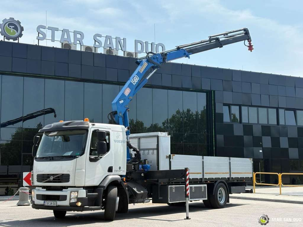 Вантажівка з маніпулятором Volvo FE 240 4x2 HMF 1560 K3 HDS Rotator Crane Kran: фото 7 Вантажівка з маніпулятором Volvo FE 240 4x2 HMF 1560 K3 HDS Rotator Crane Kran: фото 7