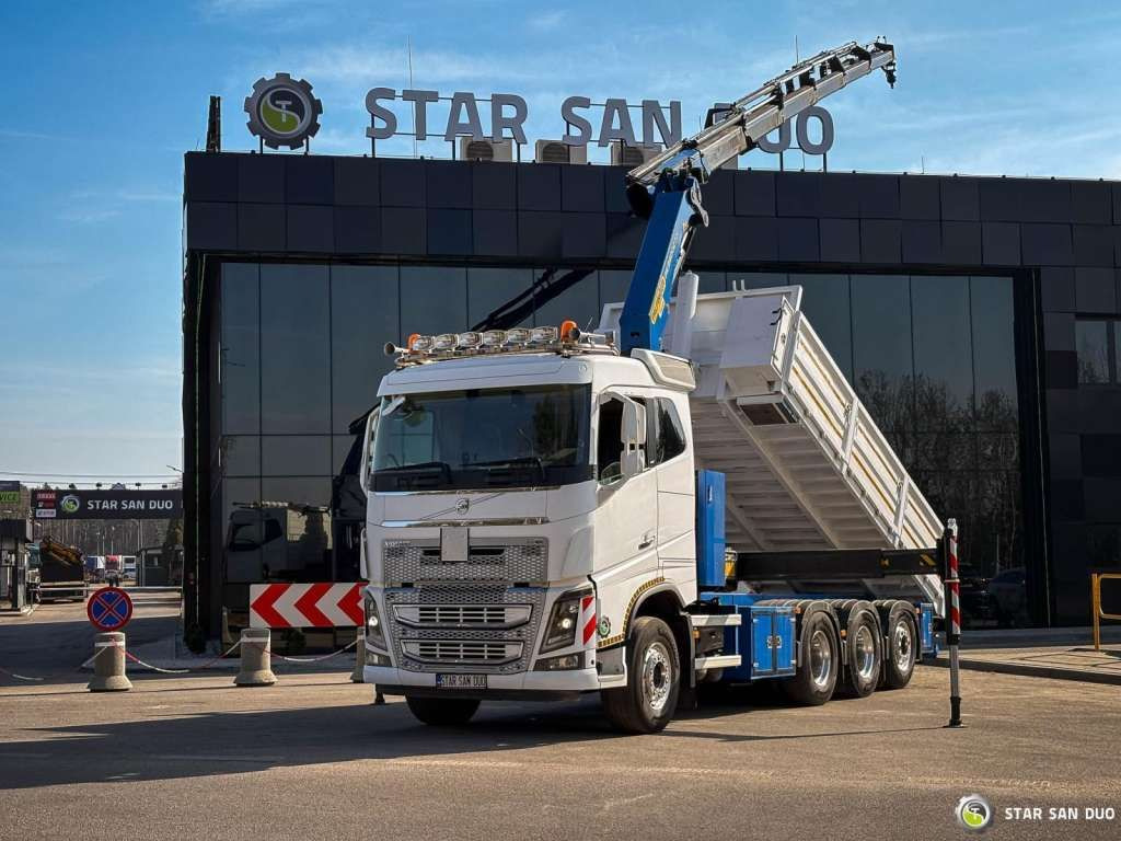 Volvo FH 16.550 8x4 Palfinger PK 34002-SH Crane Kippe - Самоскид вантажівка: фото 1 Volvo FH 16.550 8x4 Palfinger PK 34002-SH Crane Kippe - Самоскид вантажівка: фото 1