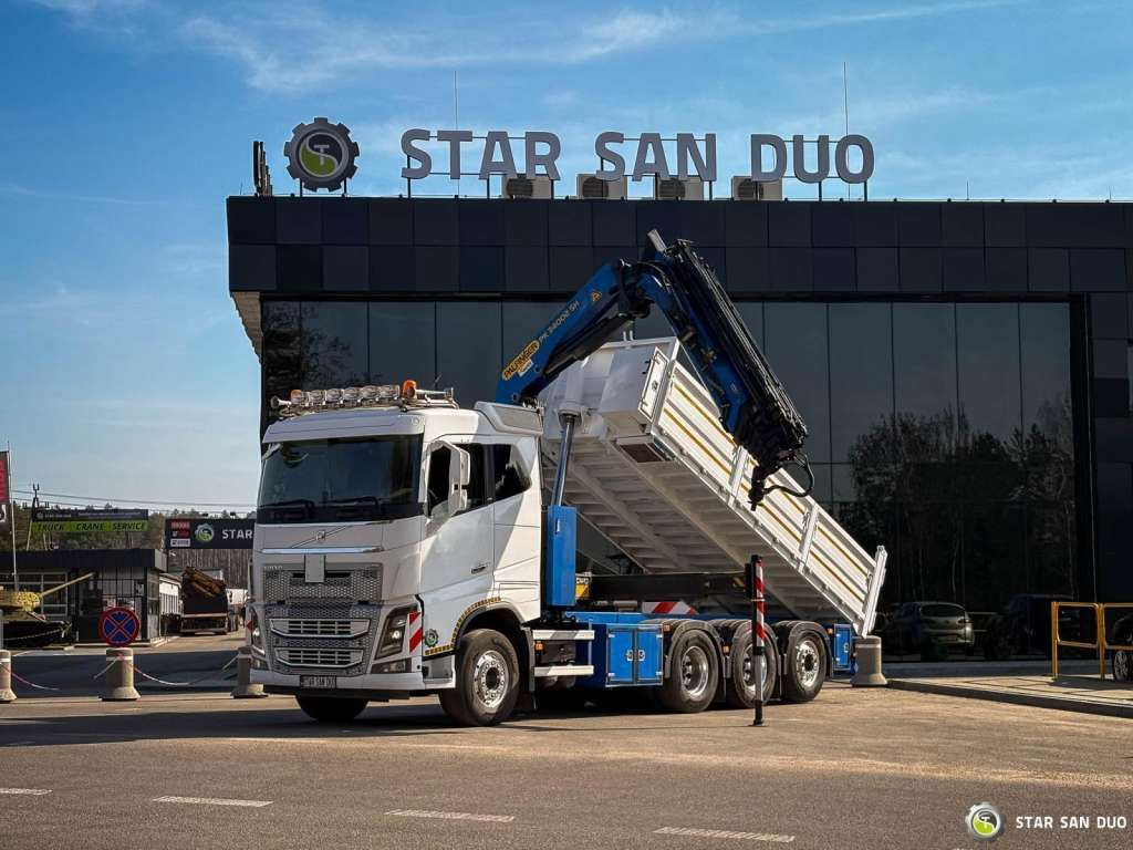 Volvo FH 16.550 8x4 Palfinger PK 34002-SH Crane Kippe - Самоскид вантажівка: фото 4 Volvo FH 16.550 8x4 Palfinger PK 34002-SH Crane Kippe - Самоскид вантажівка: фото 4