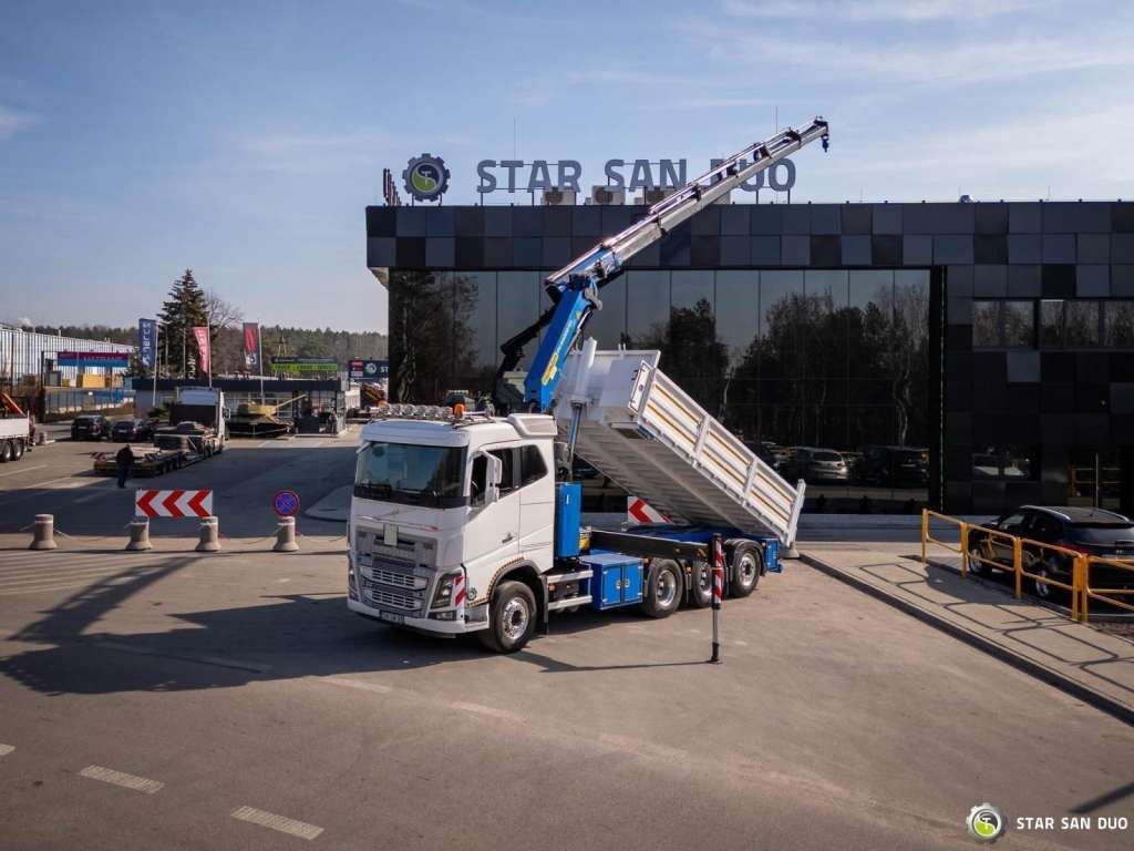 Volvo FH 16.550 8x4 Palfinger PK 34002-SH Crane Kippe - Вантажівка з маніпулятором: фото 3 Volvo FH 16.550 8x4 Palfinger PK 34002-SH Crane Kippe - Вантажівка з маніпулятором: фото 3