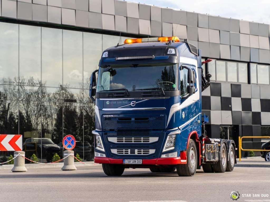 Volvo FH 500 6x2 HMF 3220-K5 HDS Crane Euro 6 - Вантажівка з маніпулятором: фото 5 Volvo FH 500 6x2 HMF 3220-K5 HDS Crane Euro 6 - Вантажівка з маніпулятором: фото 5