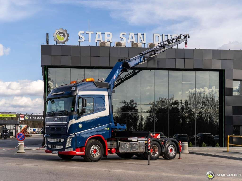 Volvo FH 500 6x2 HMF 3220-K5 HDS Crane Euro 6 - Вантажівка з маніпулятором: фото 4 Volvo FH 500 6x2 HMF 3220-K5 HDS Crane Euro 6 - Вантажівка з маніпулятором: фото 4