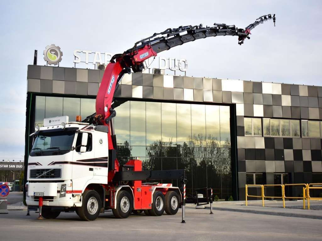 Volvo FH 520 8x2 EFFER 850 Fly Jib Winch 5th - Вантажівка з маніпулятором, Тягач: фото 5 Volvo FH 520 8x2 EFFER 850 Fly Jib Winch 5th - Вантажівка з маніпулятором, Тягач: фото 5