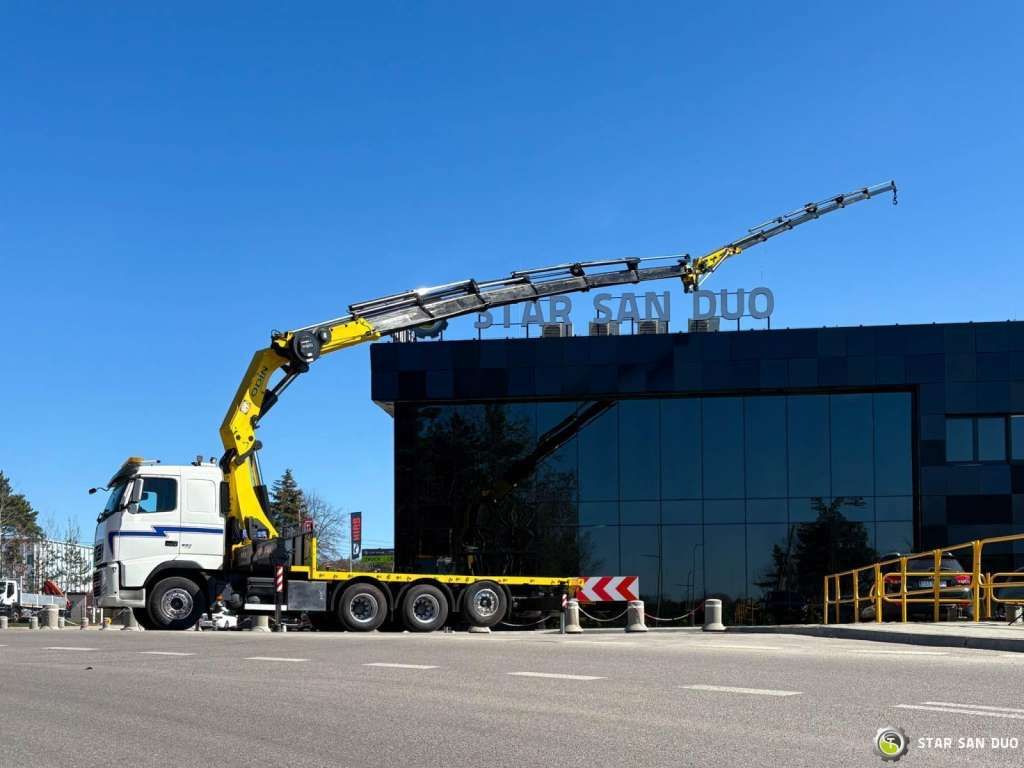 Volvo FH 520 8x4 HMF ODIN K6 EURO 5 FLY JIB Crane - Вантажівка з маніпулятором: фото 3 Volvo FH 520 8x4 HMF ODIN K6 EURO 5 FLY JIB Crane - Вантажівка з маніпулятором: фото 3