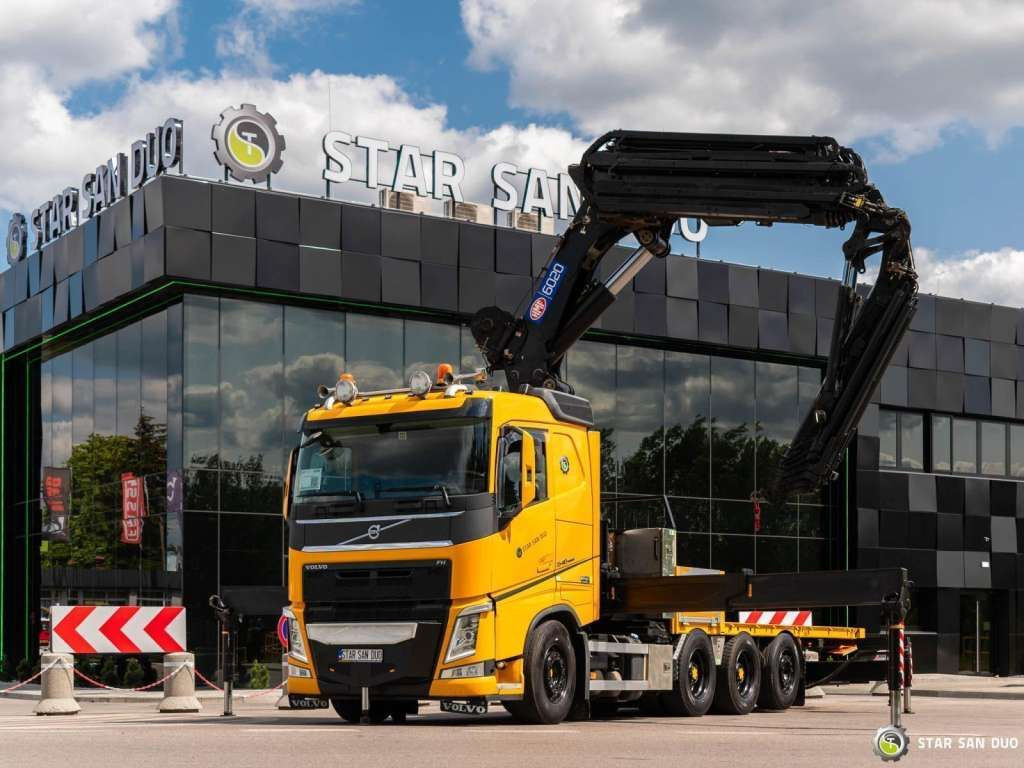 Volvo FH 540 8x4 HMF 6020 Fly Jib Winch - Вантажівка з маніпулятором: фото 5 Volvo FH 540 8x4 HMF 6020 Fly Jib Winch - Вантажівка з маніпулятором: фото 5