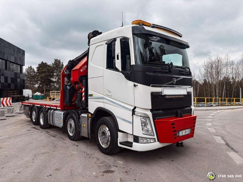 Volvo FH 550 8x2 HMF 8520 FLY JIB Winch Crane Euro 6 - Вантажівка з маніпулятором: фото 5 Volvo FH 550 8x2 HMF 8520 FLY JIB Winch Crane Euro 6 - Вантажівка з маніпулятором: фото 5