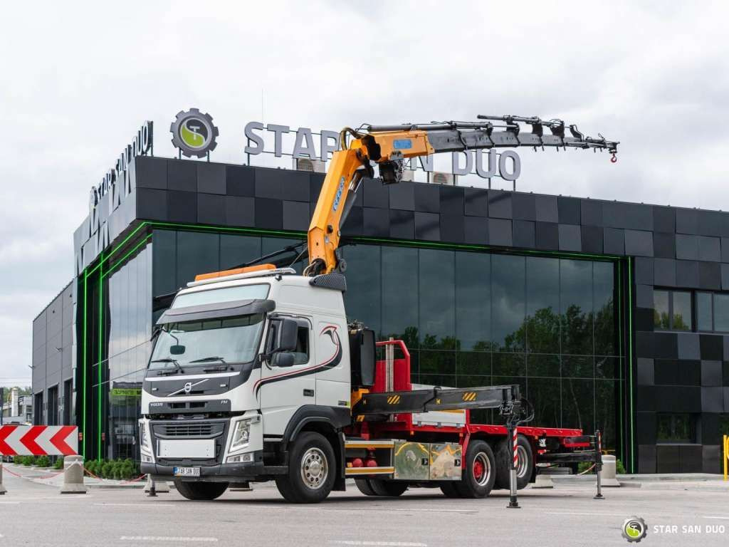 Volvo FM 450 6x2 EFFER 395/8S Euro 6 Crane Winch - Вантажівка з маніпулятором: фото 2 Volvo FM 450 6x2 EFFER 395/8S Euro 6 Crane Winch - Вантажівка з маніпулятором: фото 2
