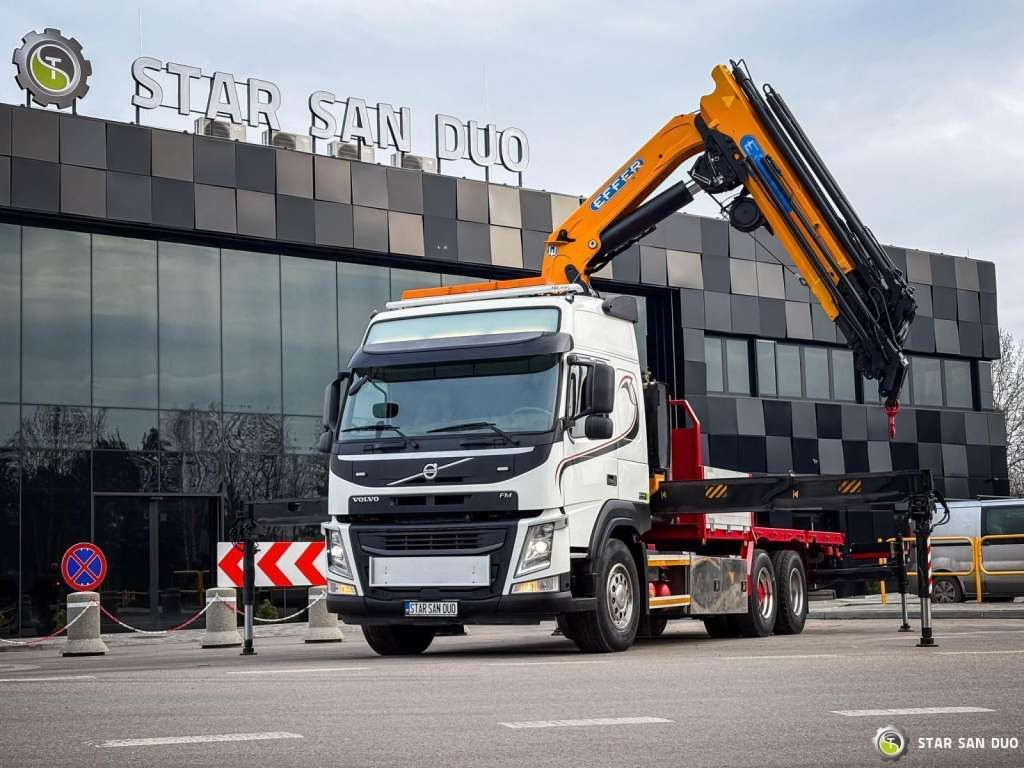 Volvo FM 450 6x2 EFFER 395/8S Euro 6 Crane Winch - Вантажівка з маніпулятором: фото 4 Volvo FM 450 6x2 EFFER 395/8S Euro 6 Crane Winch - Вантажівка з маніпулятором: фото 4