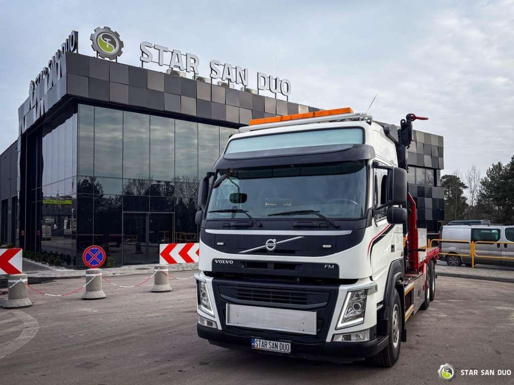 Вантажівка з маніпулятором Volvo  FM 450 6x2 EFFER 395/8S Euro 6  Crane Winch: фото 12