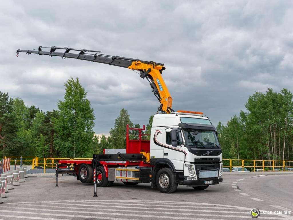 Volvo FM 450 6x2 EFFER 395/8S Euro 6 Crane Winch - Вантажівка з маніпулятором: фото 3 Volvo FM 450 6x2 EFFER 395/8S Euro 6 Crane Winch - Вантажівка з маніпулятором: фото 3