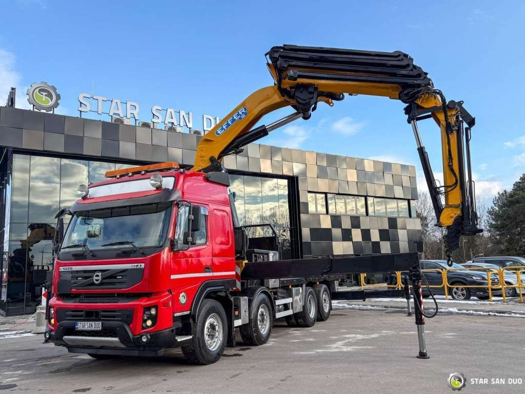 Volvo FMX 500 8x2 Effer 585 Fly Jib Winch Crane Kran Volvo FMX 500 8x2 Effer 585 Fly Jib Winch Crane Kran - Вантажівка з маніпулятором, Бортова вантажівка/ Платформа: фото 3 Volvo FMX 500 8x2 Effer 585 Fly Jib Winch Crane Kran Volvo FMX 500 8x2 Effer 585 Fly Jib Winch Crane Kran - Вантажівка з маніпулятором, Бортова вантажівка/ Платформа: фото 3