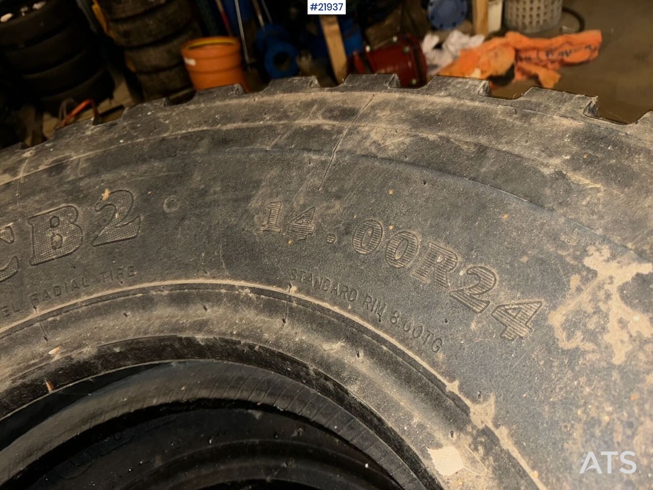 4 stk dekk til hjullaster eller veghøvel - Шина в категорії Будівельна техніка: фото 4 4 stk dekk til hjullaster eller veghøvel - Шина в категорії Будівельна техніка: фото 4