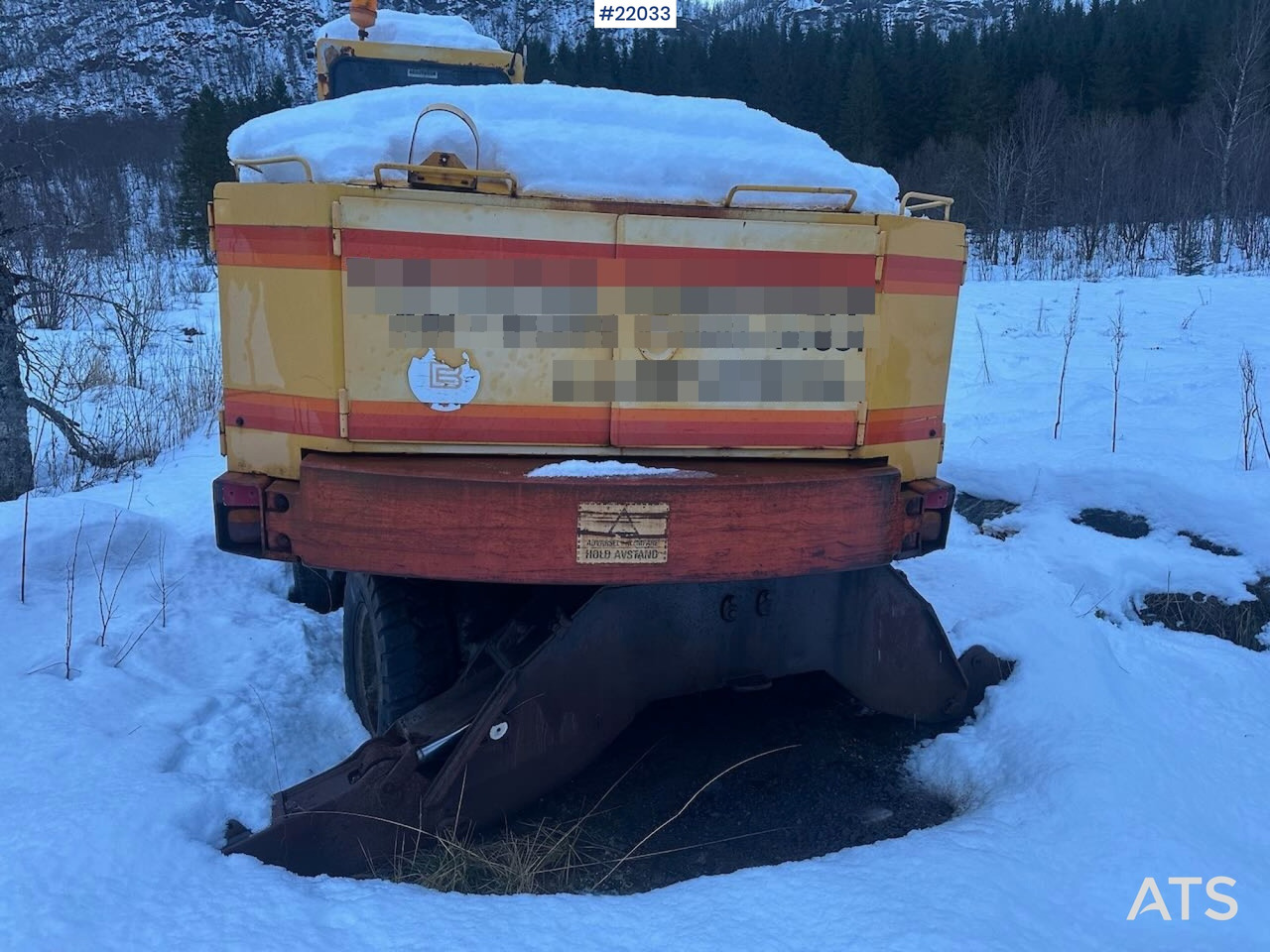 Åkerman H7M hjulgraver m/ skuffe - Колісний екскаватор: фото 4 Åkerman H7M hjulgraver m/ skuffe - Колісний екскаватор: фото 4