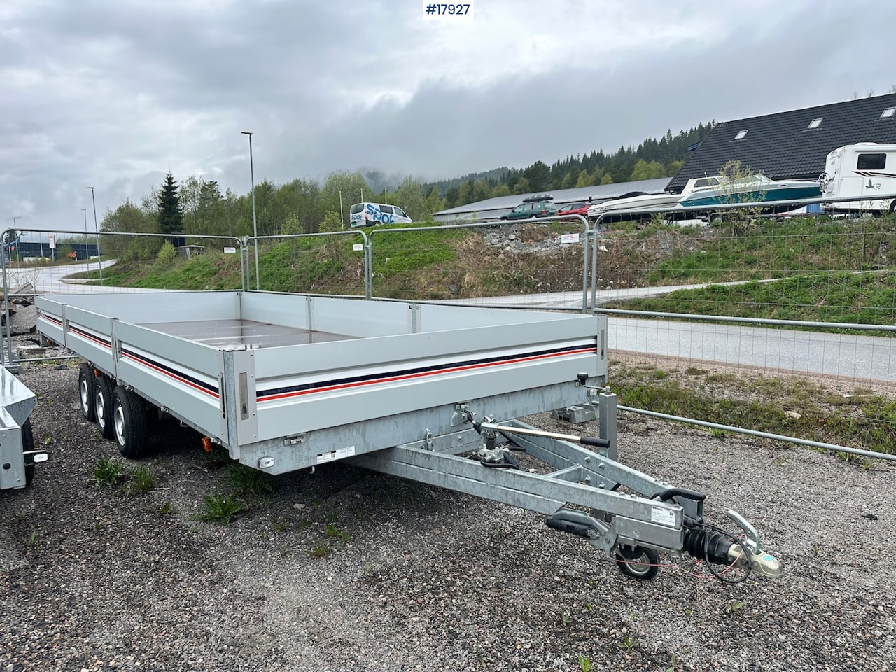 BK-hengeren til rør - Бортовий причіп/ Платформа: фото 1 BK-hengeren til rør - Бортовий причіп/ Платформа: фото 1