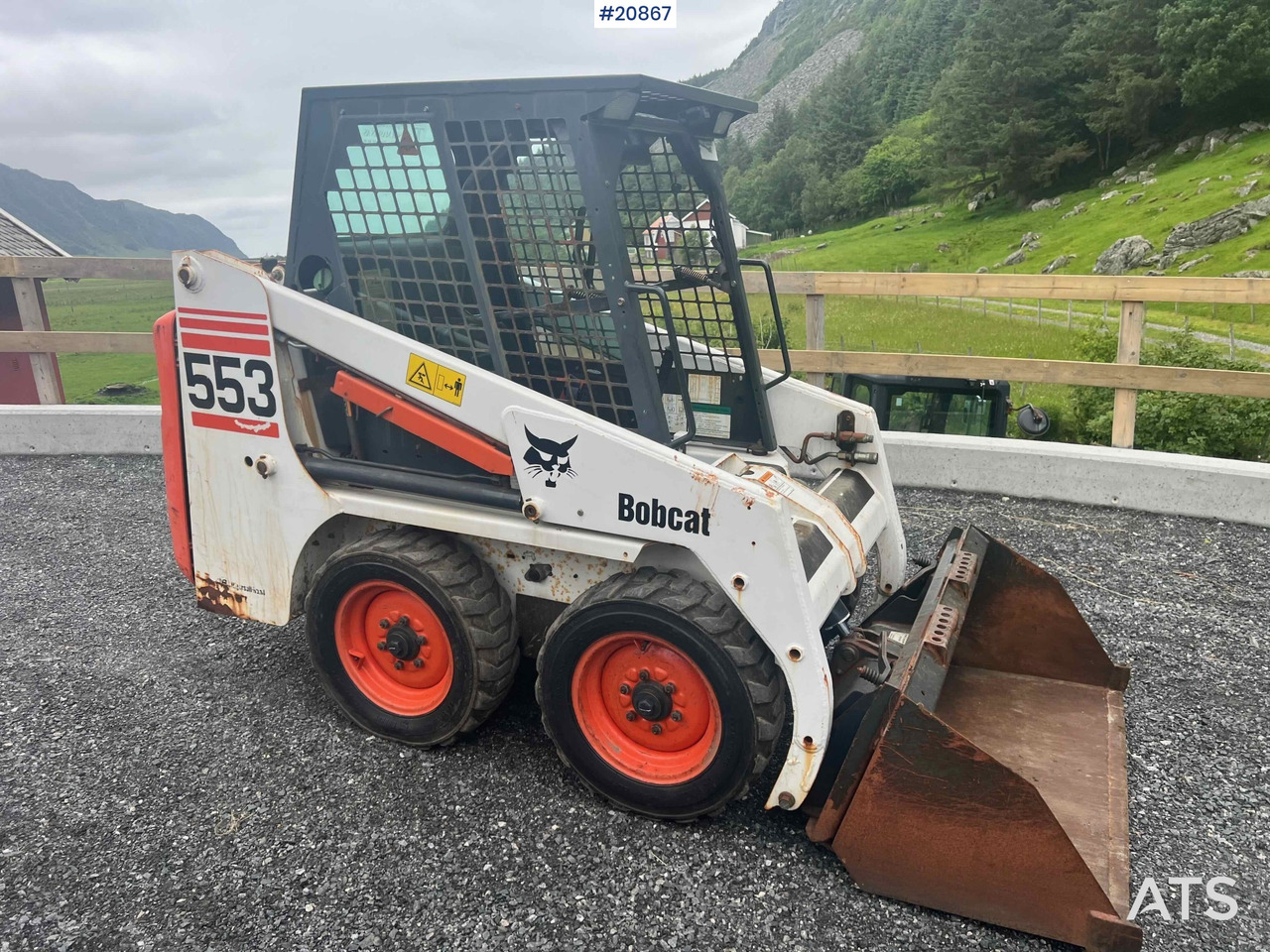 Bobcat 553 - Міні-навантажувач: фото 3 Bobcat 553 - Міні-навантажувач: фото 3