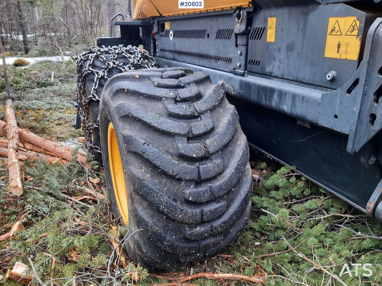 Ponsse Ergo 8W hogstmaskin m/ H6 hogstaggregat, belter og kjettinger - Будівельна техніка: фото 5 Ponsse Ergo 8W hogstmaskin m/ H6 hogstaggregat, belter og kjettinger - Будівельна техніка: фото 5
