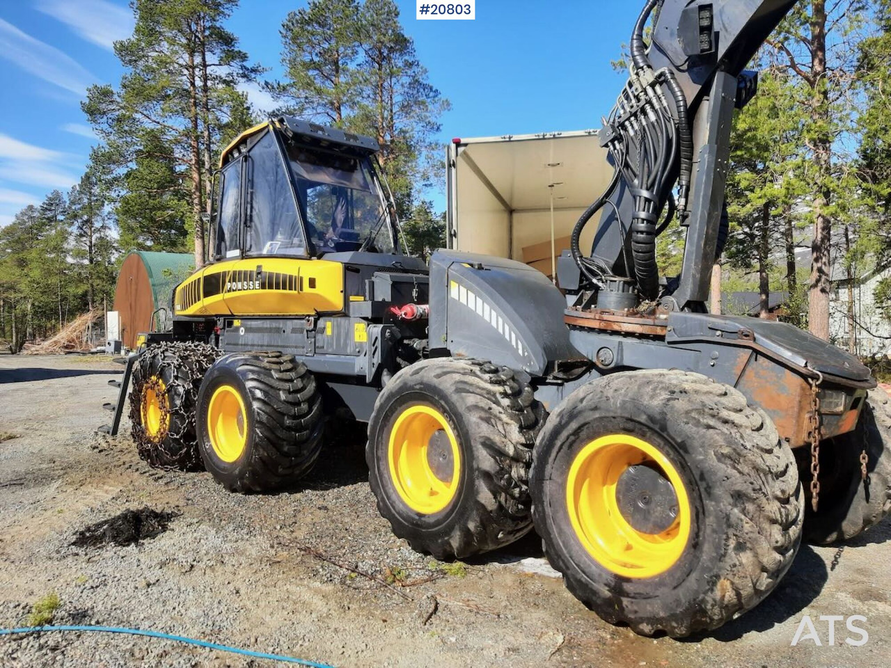 Ponsse Ergo 8W hogstmaskin m/ H6 hogstaggregat, belter og kjettinger - Будівельна техніка: фото 1 Ponsse Ergo 8W hogstmaskin m/ H6 hogstaggregat, belter og kjettinger - Будівельна техніка: фото 1
