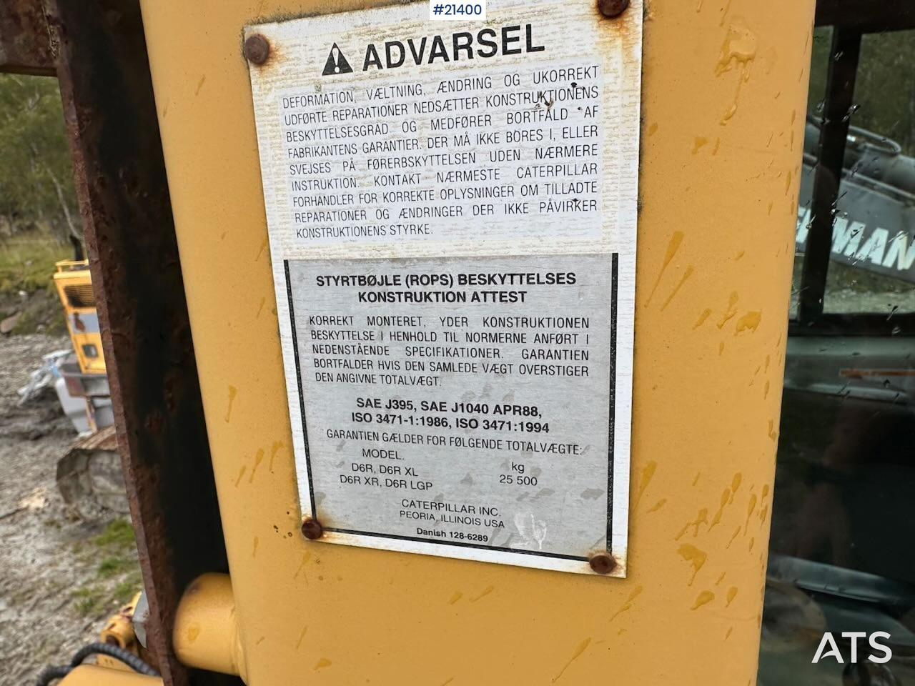 Бульдозер Caterpillar D6R LGP: фото 34