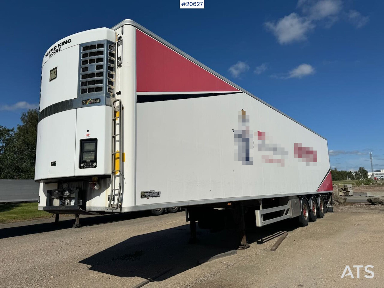 Chereau Skapsemi m/ kjøl/frys aggregat - Рефрижератор напівпричіп: фото 4 Chereau Skapsemi m/ kjøl/frys aggregat - Рефрижератор напівпричіп: фото 4