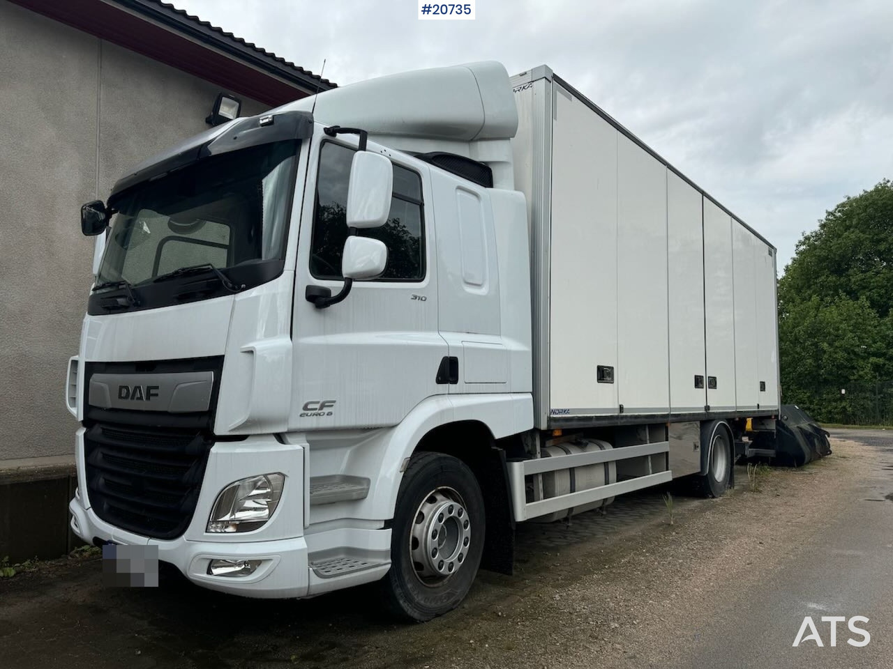 DAF CF310 - Вантажівка з закритим кузовом: фото 1 DAF CF310 - Вантажівка з закритим кузовом: фото 1