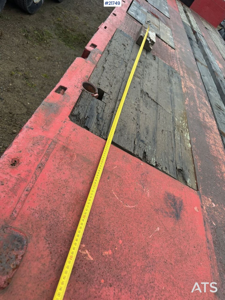 Damm 3SD335 3 akslet maskintralle - Низькорамна платформа напівпричіп: фото 4 Damm 3SD335 3 akslet maskintralle - Низькорамна платформа напівпричіп: фото 4