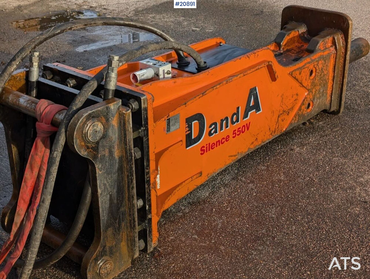 Danda Silence 550V - Гідравлічний молот в категорії Будівельна техніка: фото 1 Danda Silence 550V - Гідравлічний молот в категорії Будівельна техніка: фото 1