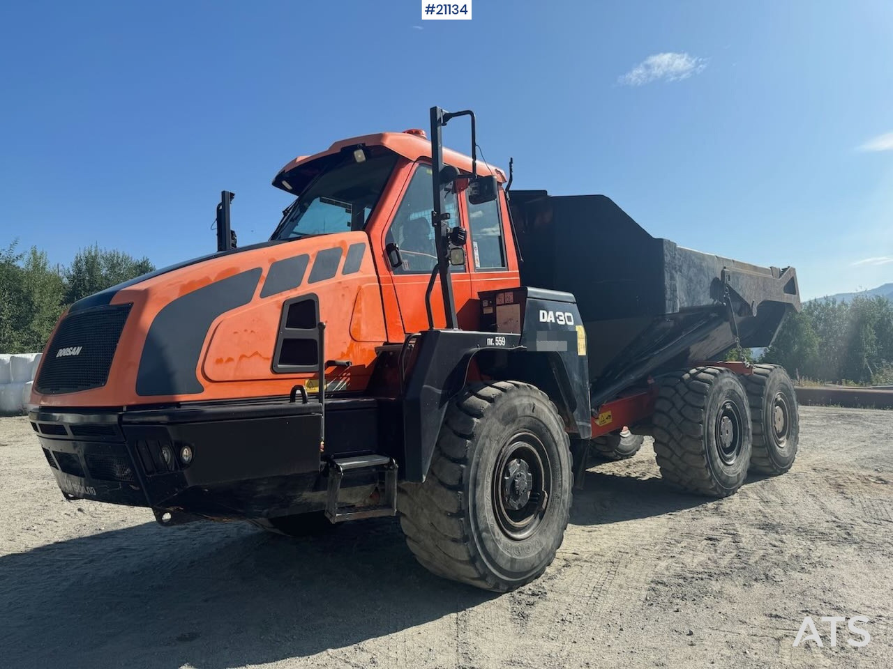 Doosan DA 30 Dumper - Шарнірний самоскид: фото 1 Doosan DA 30 Dumper - Шарнірний самоскид: фото 1