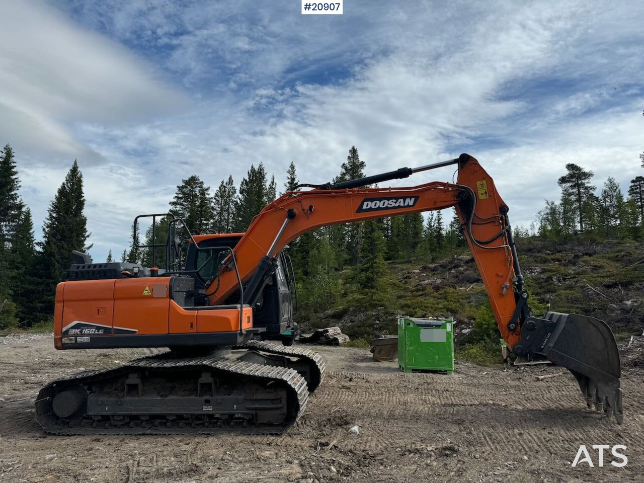 Doosan DX160LC - Гусеничний екскаватор: фото 5 Doosan DX160LC - Гусеничний екскаватор: фото 5