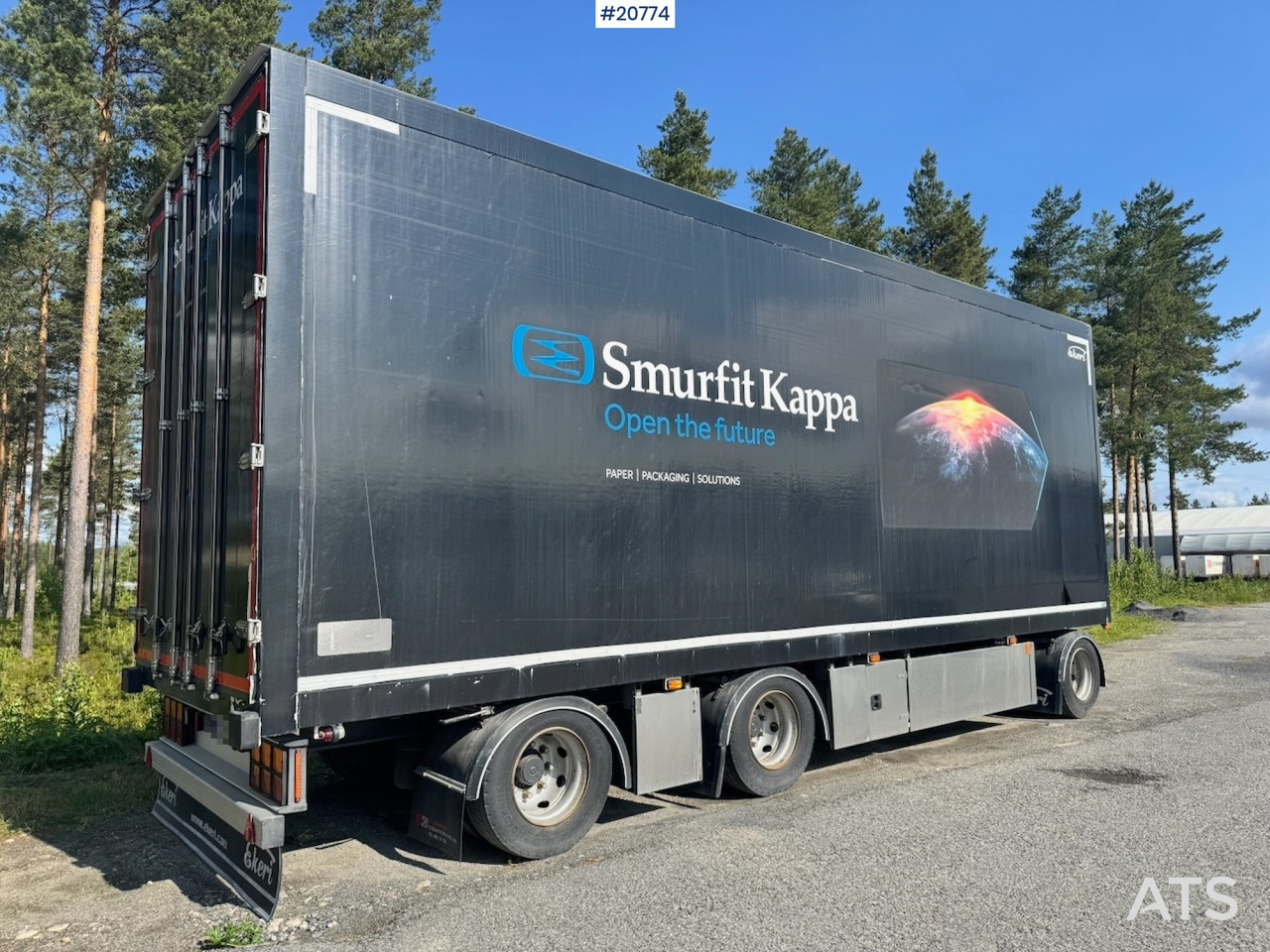 Ekeri skapslep - Закритий кузов причіп: фото 4 Ekeri skapslep - Закритий кузов причіп: фото 4