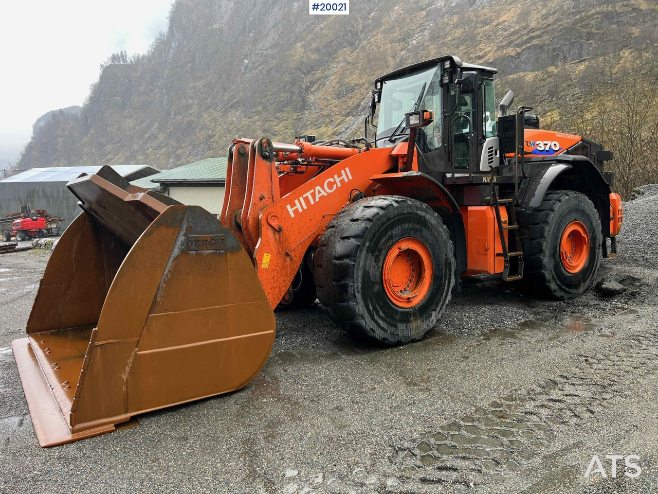 Hitachi zw370-6 Hjullaster m/ vekt, skriver og skuffe - Колісний навантажувач: фото 3 Hitachi zw370-6 Hjullaster m/ vekt, skriver og skuffe - Колісний навантажувач: фото 3