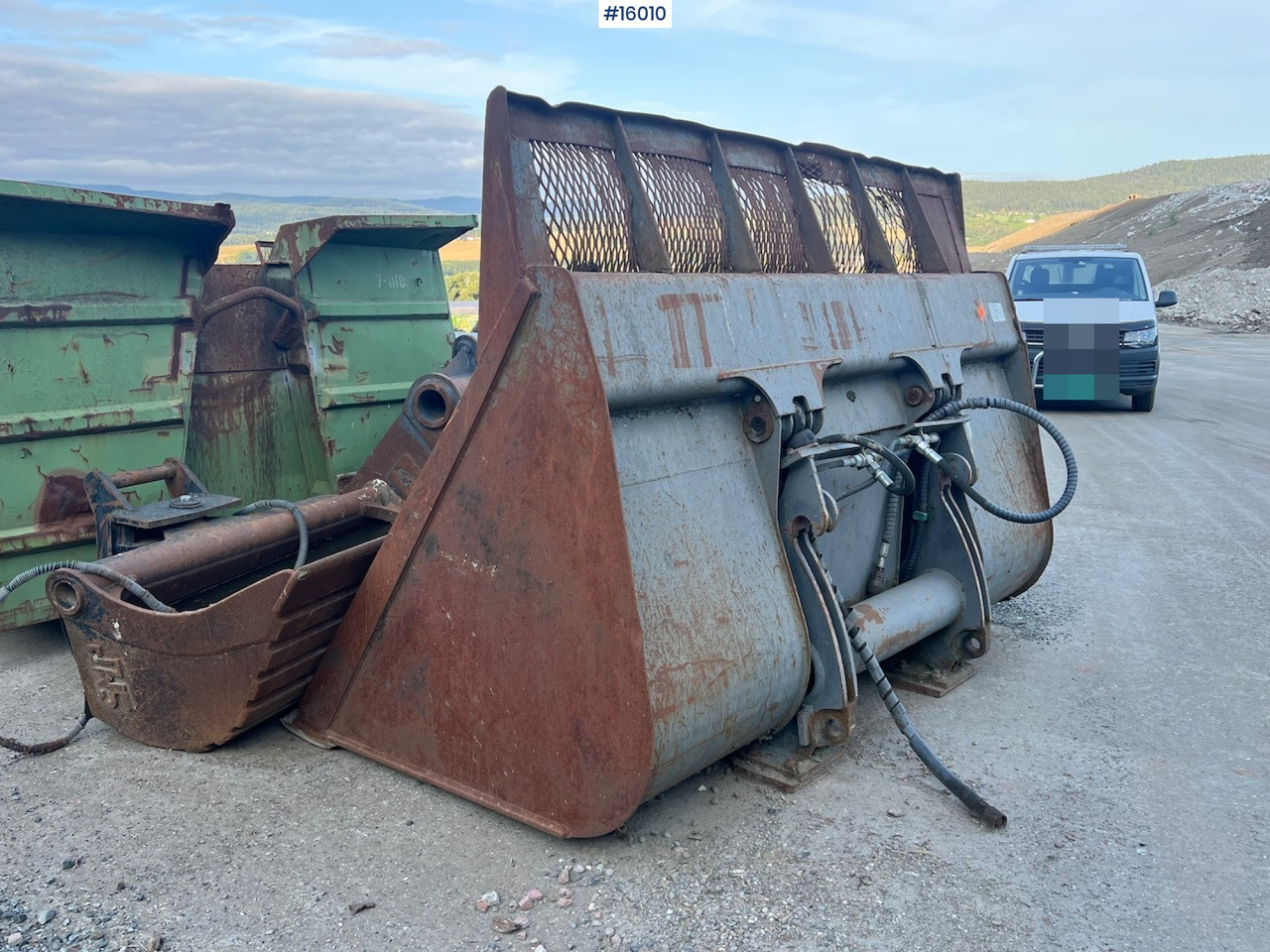 Hjullasterskuffe m/ liten BM feste - Ківш екскаватора в категорії Будівельна техніка: фото 4 Hjullasterskuffe m/ liten BM feste - Ківш екскаватора в категорії Будівельна техніка: фото 4