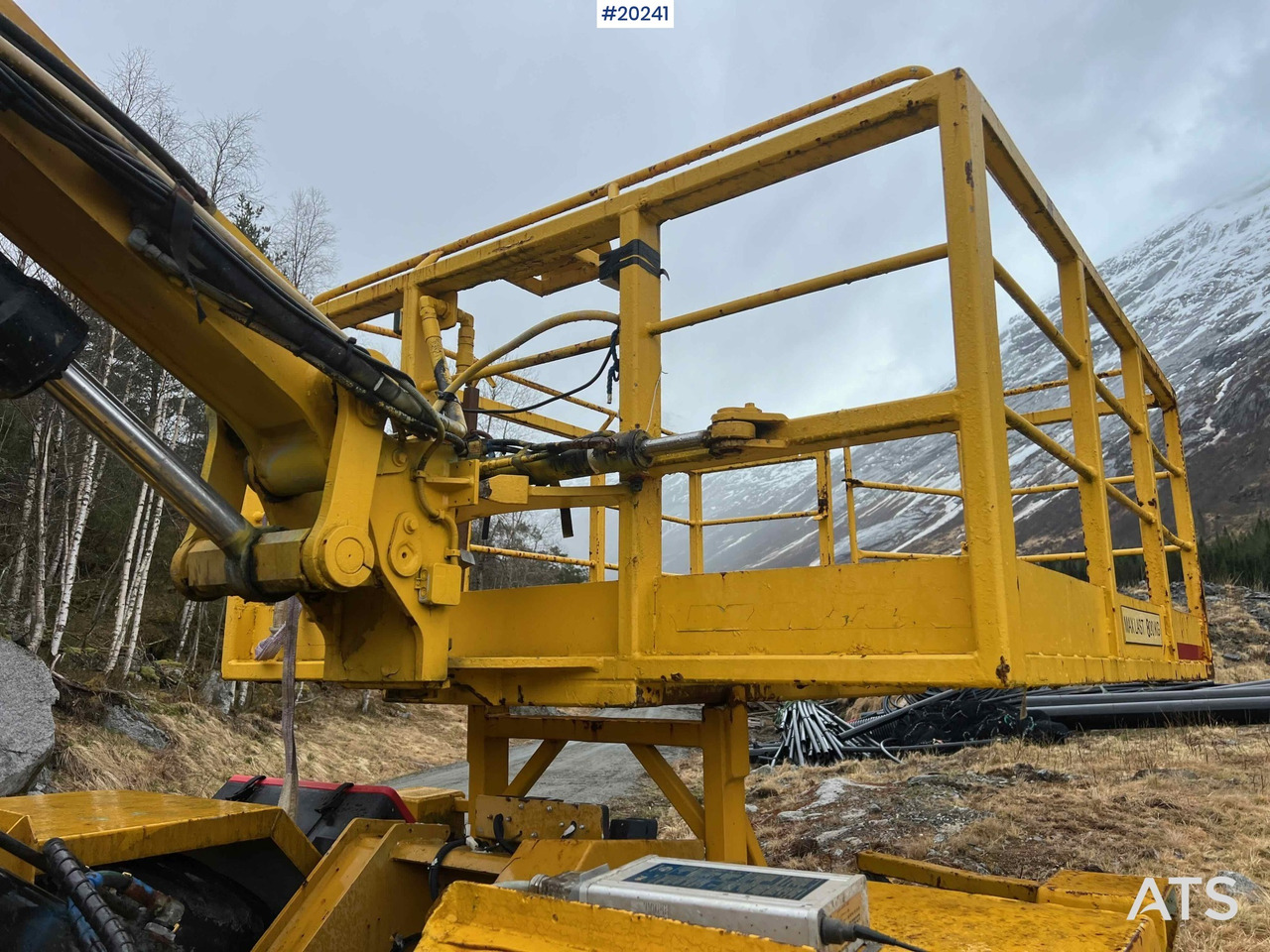 Hydrema 912B m/ 2007 Essverk Plattform 912 lift med rotasjon på korg og fjernkontroll в лізинг Hydrema 912B m/ 2007 Essverk Plattform 912 lift med rotasjon på korg og fjernkontroll: фото 40